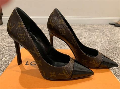 louis vuitton shoes black pumps|Louis Vuitton high heels women.